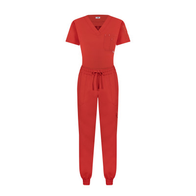 Pulse Scrub Set - Red / Rojo